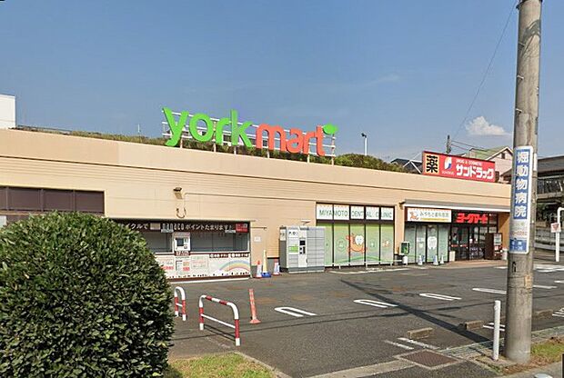ヨークマート 藤原店(約800m)