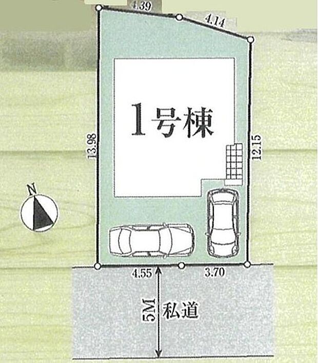 2台分の駐車スペースをご用意しました♪
来客時や、セカンドカーをお持ちの方にも便利ですね♪♪