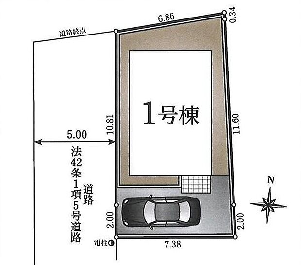 駐車スペース確保しました☆
空いたスペースは家族分の自転車を停めるスペースにも◎