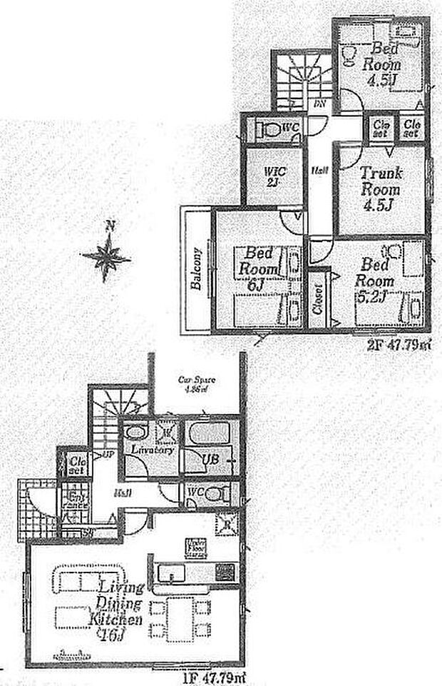 (1号棟)、価格3680万円、3LDK+S、土地面積121.99m2、建物面積95.58m2