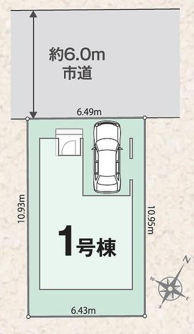 雨・風から大切なお車を守るビルトインガレージの仕様です☆
日当たりの良いお庭は小さなお子様の遊ぶスペースにもピッタリですね◎