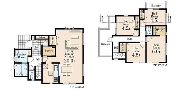 (10号棟)、価格3380万円、4LDK、土地面積143m2、建物面積102.26m2 