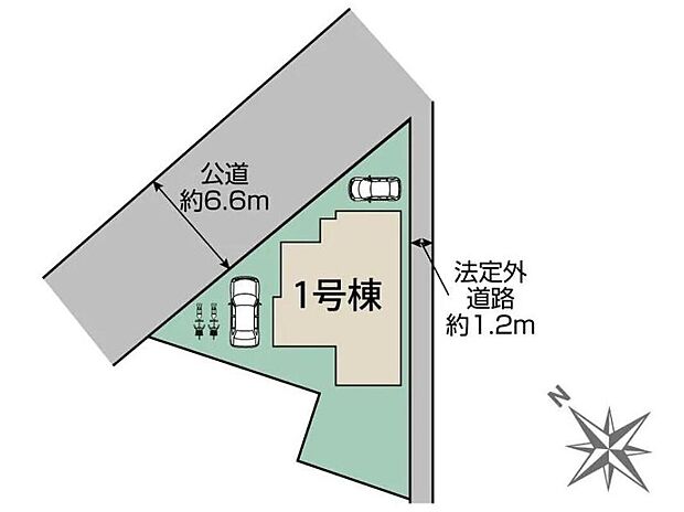 住環境良好な人気の低層住居専用地域に立地しております。守られた環境は、お子様との暮らしにもおすすめです。
前面の道路幅は6mとゆとりがございますので、お車の駐車もスムーズに行えそうですね◎