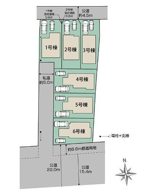 明るい南向きのお住まい◎カースペースは車種により2台分!セカンドカーをお持ちの方にもオススメです☆