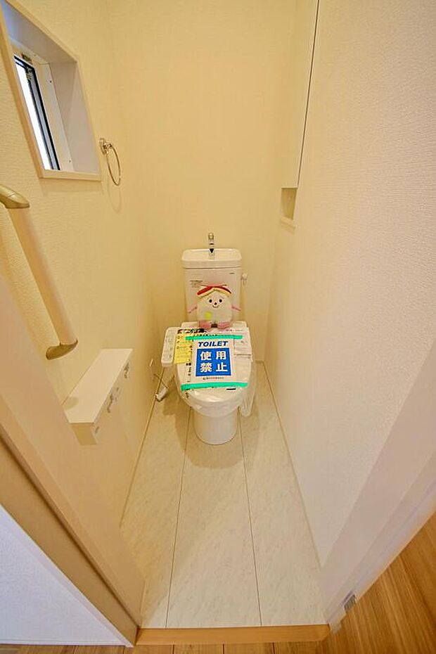 【☆Toilet☆】お手洗いが2つあるお住まいは、来客時に別々に使用できますね♪家族でバタバタしがちな朝も便利です♪♪