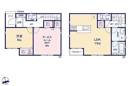 2階リビングの間取り☆
人目も気になりにくいので、リビングでゆったりとお寛ぎ頂けます♪
収納スペースは、掃除用具や、日用品のストックをまとめて置くのにも便利です◎ 