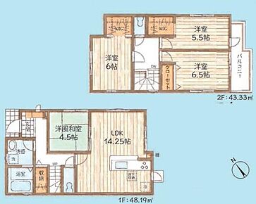 玄関ホールの収納は、帰宅後に上着やカバンを置くスペースとしても便利♪
和室はお子様の遊び場や、テレワークにもピッタリです♪
キッチン横には便利な勝手口も！お庭にスムーズに移動できます◎ 