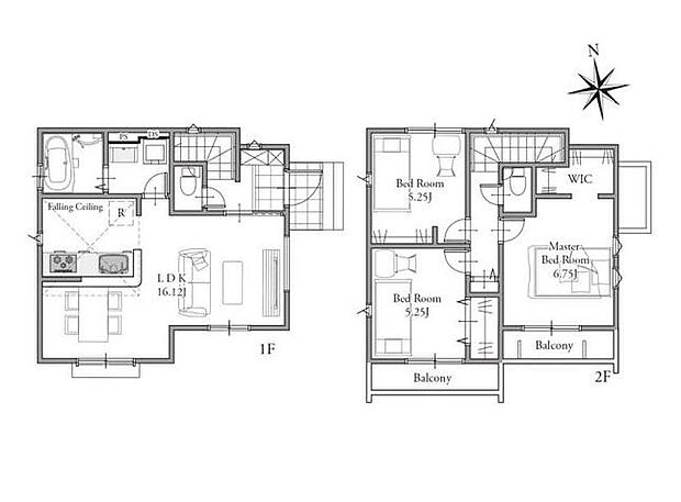【3LDK】角地により明るい陽光がたっぷり注ぐ心地よいお住まい♪
家事導線が近く移動がらくらく!お料理の合間にサッと洗濯を回せます♪
WICやホール収納などで衣類や季節物もしっかり収納!空間を広く使えます♪