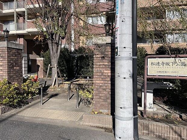 松連寺坂下公園(約500m)