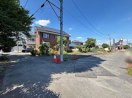 前面道路含む現地写真