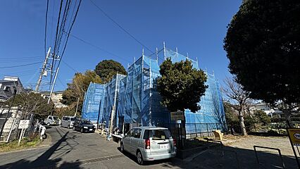 ようこそ、TAKIHOUSEの女性にやさしい自然素材の家へ ブランピュール武蔵新城　全3棟 外観