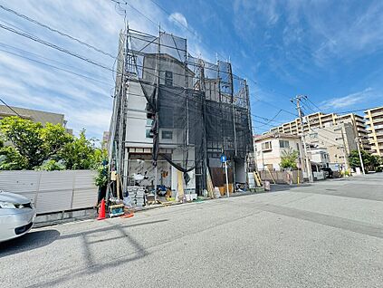 ブランピュール川崎小島新田 全7棟2期 　10月2日撮影