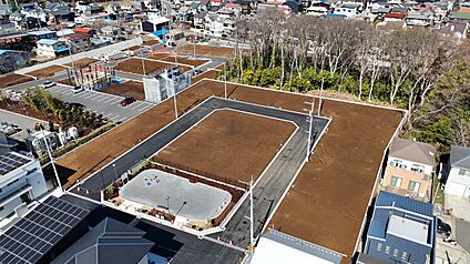 現地　上空から撮影