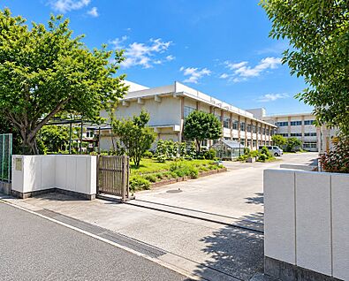 習志野台中学校 1190m　