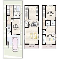 京都市右京区太秦上ノ段町　第2期　新築一戸建て その他