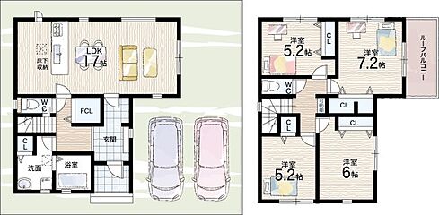 木津川市木津宮ノ裏　第1期　新築一戸建て その他