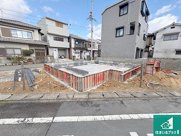 現在の進捗状況です！順調に作業進行中、完成が待ち遠しいです！詳細の間取り等、お気軽にお問い合わせください！