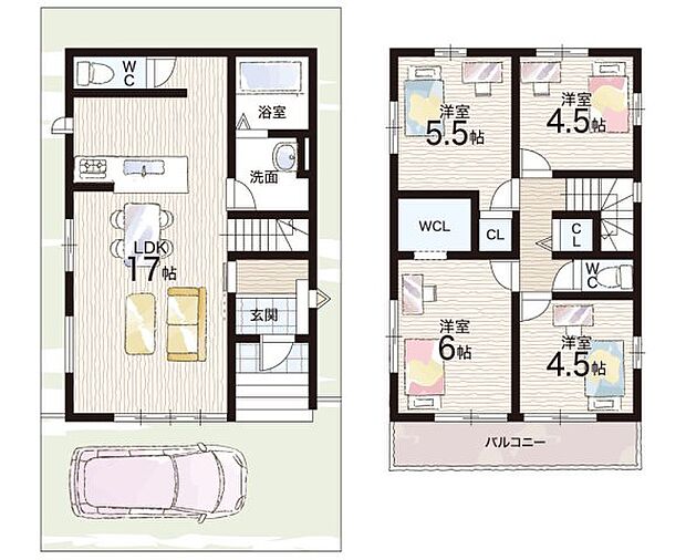 【4LDK】○大藪小学校・・・徒歩5分 ○久世中学校・・・徒歩12分