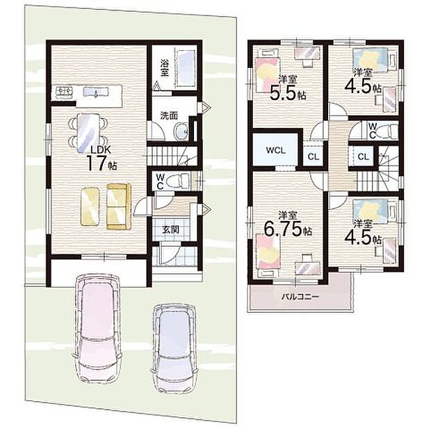 【4LDK】○深谷小学校・・・徒歩6分 ○東城陽中学校・・・徒歩13分