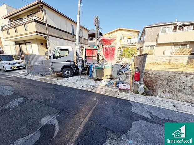 【外観】現在建築中!落ち着いた街並みで新生活を始めることが出来そう!周辺の物件も併せてご紹介させて頂きます!