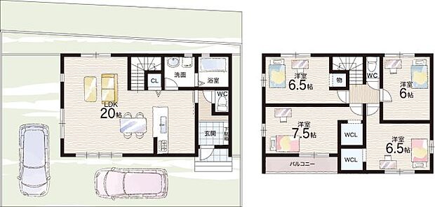 【4LDK】○南郷小学校・・・徒歩19分 ○南郷中学校・・・徒歩9分