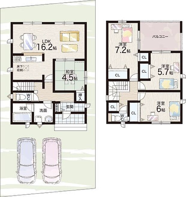 【4LDK】○橋本小学校・・・徒歩26分 ○男山第三中学校・・・徒歩37分