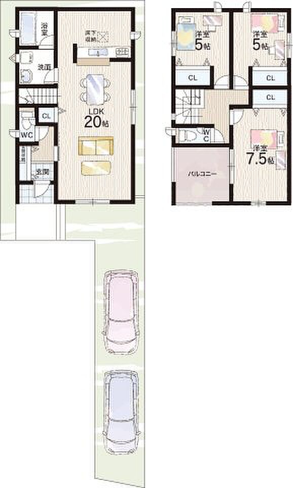 【3LDK+S(納戸)】○宇治小学校・・・徒歩12分 ○黄檗中学校・・・徒歩12分