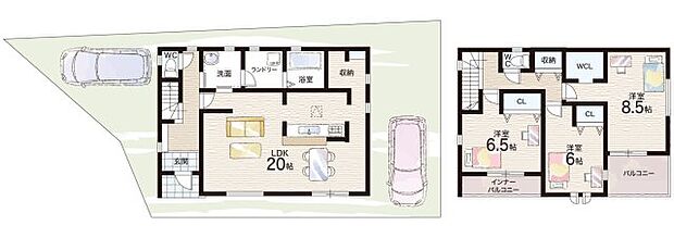 【3LDK】○明親小学校・・・徒歩29分 ○大淀中学校・・・徒歩33分