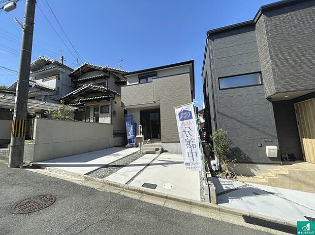 【外観】お客様に長く安心して住んでいだだける事にこだわった家づくり!住んでからのアフターサービスにもしっかりと取り組んでいます!