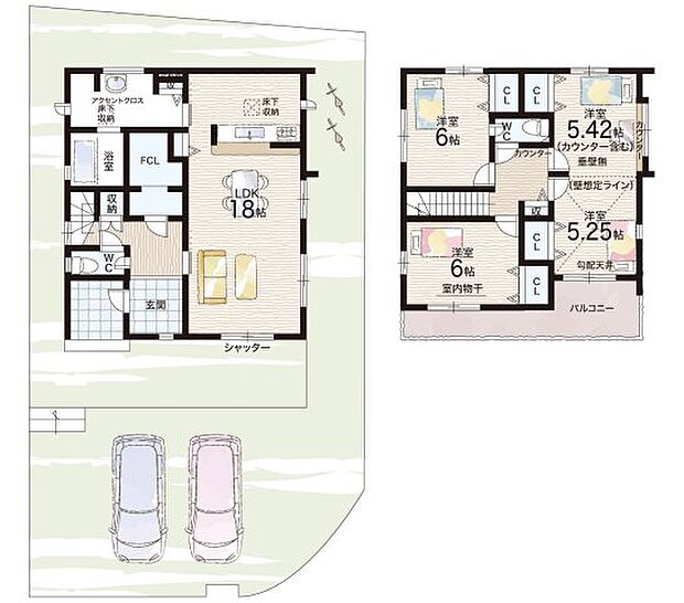 【4LDK】○南花台小学校・・・徒歩7分 ○南花台中学校・・・徒歩3分