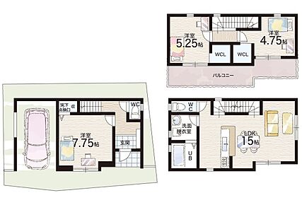 ○金岡小学校・・・徒歩5分 ○金岡南中学校・・・徒歩13分 
