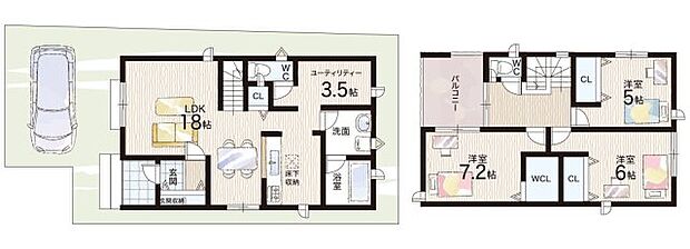 【3LDK+S(納戸)】○松原南小学校・・・徒歩4分 ○松原第六中学校・・・徒歩13分