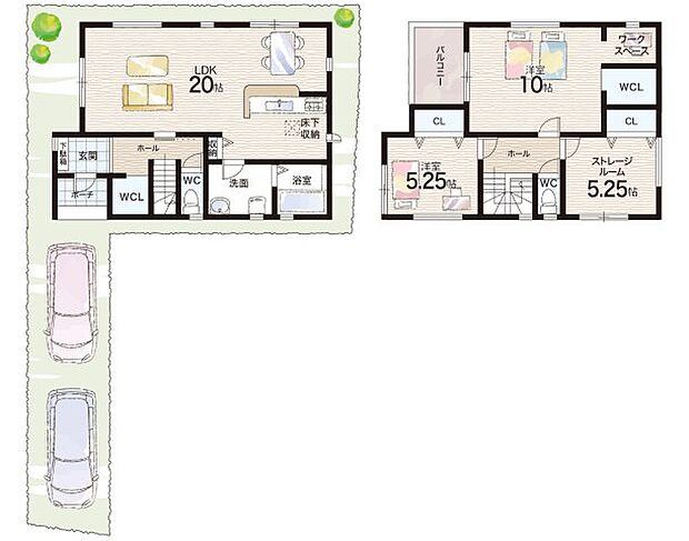 【2LDK+S(納戸)】○矢田東小学校・・・徒歩5分 ○矢田中学校・・・徒歩6分