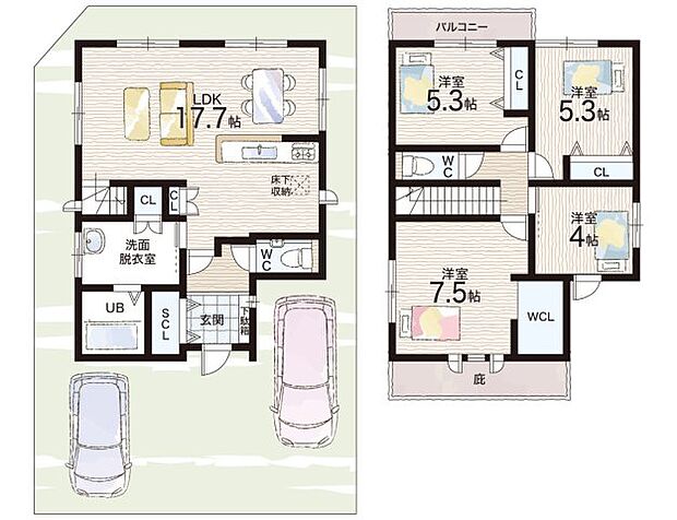 【4LDK】○浜寺小学校・・・徒歩11分 ○浜寺南中学校・・・徒歩24分