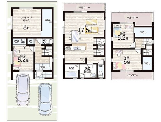 【3LDK+S(納戸)】○恵我小学校・・・徒歩13分 ○松原第7中学校・・・徒歩27分