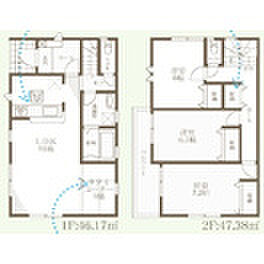 【3LDK】○埴生南小学校・・・徒歩9分 ○河原城中学校・・・徒歩9分