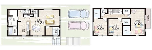 【3LDK】○赤坂台小学校・・・徒歩10分 ○赤坂台中学校・・・徒歩10分