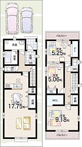○加納小学校・・・徒歩3分 ○盾津東中学校・・・徒歩10分 