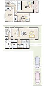 ○曙川東小学校・・・徒歩6分 ○曙川南中学校・・・徒歩20分 