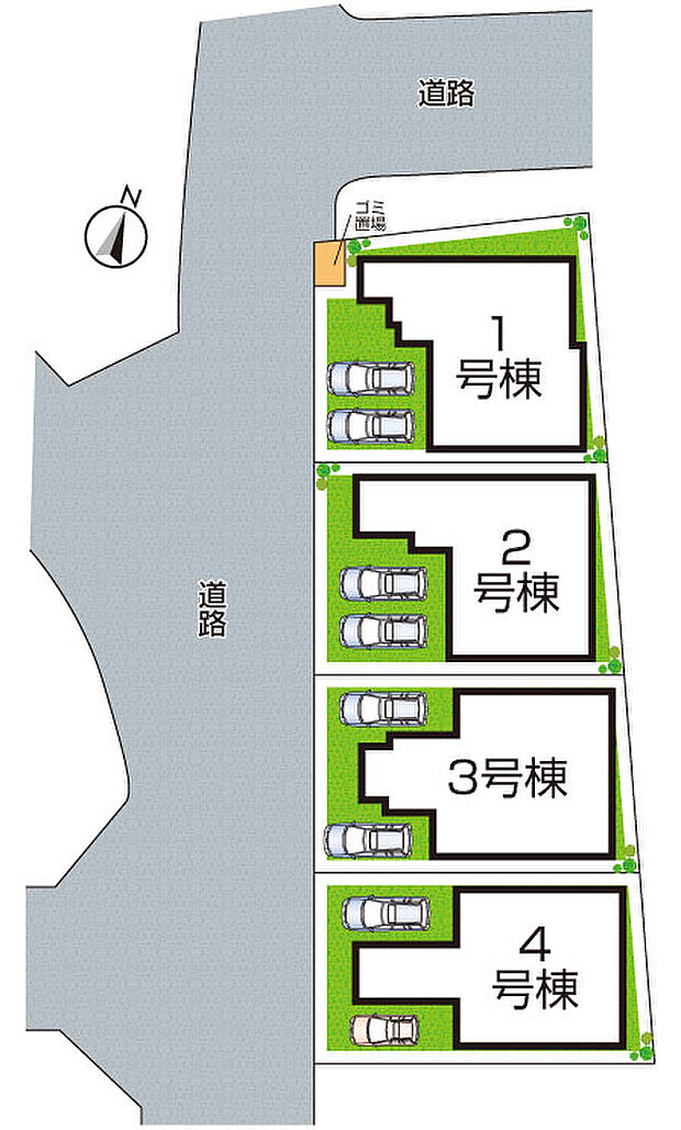 全4区画