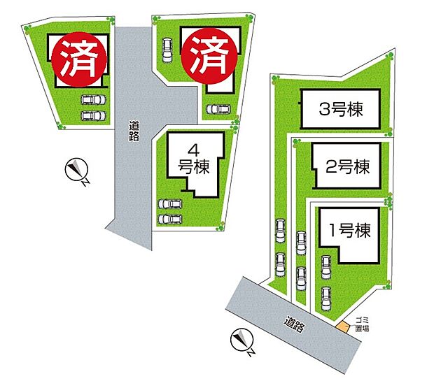 全6区画