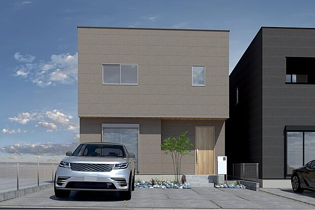 ■CGイメージパース/2号地外観パース（建物未完成のためイメージパースです）■