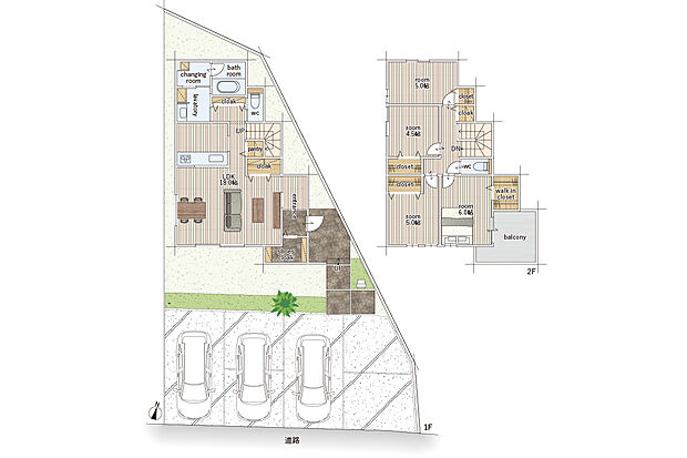 ■2号地間取り■