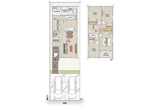 ■1号地間取り■