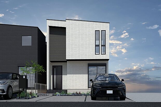 ■CGイメージパース/3号地外観パース■（建物未完成のためイメージパースです）