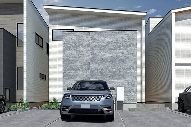 【■CGイメージパース/5号地外観パース■】（建物未完成のためイメージパースです）