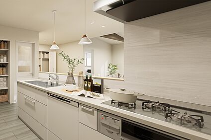 ■CGイメージパース/1号地内観パース■