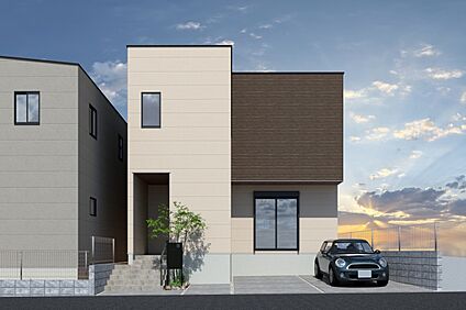 ■CGイメージパース／1号地外観パース■