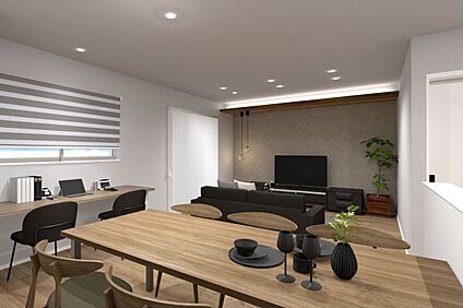 ■CGイメージパース/2号地内観パース■