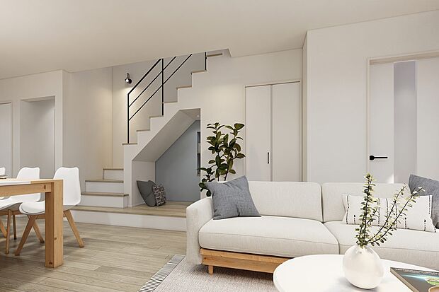 2号地内観イメージパース:リビング